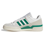 Adidas Originals FORUM LOW CL Cushioning, Wear Resistant Low top Skateboard Shoes Unisex White Green IG8658 44