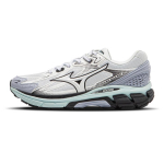 Mizuno Halo Mi Textile, Synthetic Leather Breathable Support Lightweight Low top Running Shoes Unisex Gray Blue D1GH240814 36.5