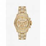 Michael Kors Suur Everest Pav&eacute; Kuldse Tooniga K&auml;ekell MKO1226 kuld