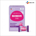 CJ Mela Mate Taimsed Melatoniini Kummikommid (40 kummikommi &ndash; 1 pudel) 40pcs x 1 box