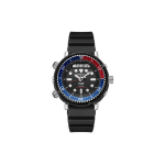 Seiko Prospex Canned Solar Sports Sukeldumine P&auml;ikesek&auml;iguline Kvartsliikumine Silikoonrihmaga K&auml;ekell Meeste kellad Must SNJ027P1 Black Dial
