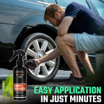 Hydroshine Autokeraamiline Rehvikate Must M&auml;rja Ilmega Rehvil&auml;ige S&uuml;gava L&auml;ikiva Viimistluse ja Kaitseks Pikaajalise L&auml;ikega Pihusti 50 ML