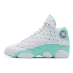 Jordan 13 Retro Valge Soar Roheline Roosa GS 439358-100 38