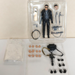 MAFEX Nr.199 Mafex The Terminator 2 Judgment Day T-800 6-tolline tegevuskuju kollektsioonimudel T2 kuju S&uuml;nnip&auml;ev J&otilde;ulukink gray