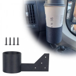 Must joogitopsihoidja 4 kruviga komplekt Peugeot Boxer Fiat Ducato Citroen Relay 2006-2026 jaoks Auto siseaksessuaar