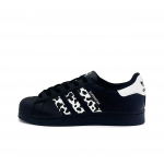 Adidas Originals Superstar 2 Dark Night Spot Kulumiskindlad Madalad Lauatennise Kingad Unisex Must Valge JI0079(Team1514-) 35⅔