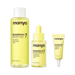 ma:nyo Glutatioon 7 Nahaparandav Tooner & Tumedate Laikude Seerumikomplekt Korea S&auml;rahoolduskomplekt Toner 200 ml + Serum 30 ml