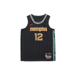 Nike NBA x Ja Morant Memphis City Edition Korvpallivorm 'Must Kollane' Meeste CN1739-010 L beige