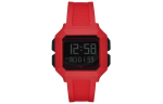 PUMA k&auml;ekellad Kvartsmehhanism Plastikust rihm 45mm Must sihver Unisex ['50', 149262]m Veekindel P5019