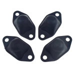 Esivedrustuse &uuml;lemise &otilde;&otilde;tshoova p&otilde;rkepiiraja 1/4 tk Mitsubishi Pajero 2 MK2 V30 V40 Nativa Montero Sport L200 Triton MR113271 jaoks Uus 4PCS black