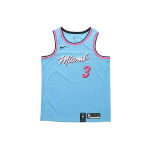 Nike NBA Dwyane Wade Miami Heat 2019/20 ViceWave City Edition Swingman S&auml;rk #3 Meeste AV4650-425 S