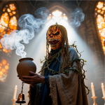 Hirmutav K&otilde;rvitsa Maskeraad &Otilde;udus Cosplay Kost&uuml;&uuml;m N&auml;okate Jube Cosplay Peo Kost&uuml;&uuml;mi Tarvikud Karnevali P&uuml;hadeks China Mainland white