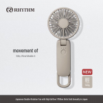 RHYTHM &Uuml;livaikne Kaasaskantav USB-laetav Ventilaator