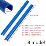 Auto esiv&otilde;re dekoratiivliistud BMW 1 2 3 4 5 6 7 seeria F30 F31 F32 F33 F34 F36 F20 F21 F22 F23 F10 F11 F07 F06 F12 F13 F01 jaoks B model Blue