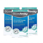 (3 karpi) 1-5X Scar Away Silikoonarmikleeps, Sobib armidele 1 box