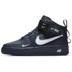 Nike Air Force 1 Mid Obsidian Tour Yellow White GS AV3803-400 36 sinine