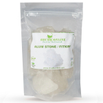 Shudh Online Fitkiri, Fitkari, Fitakri, Alumiiniumkivi (1000 grammi / 1 kg) - Vee puhastamine, Vastu, Habemeajamine, Nahk, Hambad, Taimed white