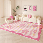 Roosa pestav vaip - Armas vaip elutuppa, magamistuppa v&otilde;i laste tuppa. 80cm x 120cm
