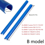 Auto esiv&otilde;re dekoratiivliistud BMW 1 2 3 4 5 6 7 seeria F30 F31 F32 F33 F34 F36 F20 F21 F22 F23 F10 F11 F07 F06 F12 F13 F01 jaoks B model Blue