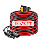 12AWG P&auml;ikesepaneeli-XT60 Adapterkaabel 5m/3m ALLPOWERS R600 R1500 R2500 Ecoflow River Delta Anker Bluetti P&auml;ikesegeneraatoritele