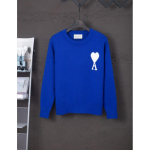 Armsa k&uuml;&uuml;likumustriga kapuutsiga lukuga kampsun naistele, pehmest puuvillast, laiema l&otilde;ikega, vabaaja pullover 2026 Medium blue