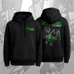 Kawasaki Ninja 650 2017-2019 Draakoniga Mootorratturi Huppar Pullover XL black