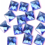 Klaas 100 tk/partii 6 8 10mm lamedad kivid ruudukujulised kristallid kivikivid &otilde;mblushelmed 10mm