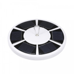 3,7 V 3 W 42 LED p&auml;ikeseenergial t&ouml;&ouml;tav energialipu pooluslamp, tundlik valgusjuhtimine, 2 taset reguleeritav