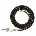 Professionaalne &otilde;huhari lisatarvikute komplekt 1,8 m / 5,9 jalga nailonist p&otilde;imitud &otilde;huhari voolik (1/8  suurusega