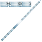 Les Tr&eacute;sors De Lily [K1028] - Bracelet Homme 'Peaceful' acier - 21 cm 6 mm h&otilde;be
