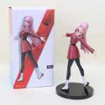21cm Anime DARLING in the FRANXX Figuur M&auml;nguasi Zero Two 02 PVC Tegevusfiguur Kollektsiooni Mudel M&auml;nguasjad