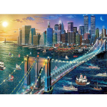 Drill Teemantmaal New Yorgi silla n&auml;put&ouml;&ouml; mosaiiktikandid 20X30CM