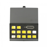 salvestusruumi Alumiiniumist Kaasaskantav Apple Samsung 56 mobiiltelefoni m&auml;lu SIM-kaardi salvestuskarbi &uuml;mbrise kaitse must