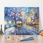 DIY v&auml;rvid numbrite j&auml;rgi &otilde;limaali komplekt L&otilde;uend DIY &otilde;limaal numbrite j&auml;rgi Seinakunsti kaunistused kodukinki kunstiks ja hobideks 40x50cm no frame