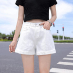 Suvised naiste teksad Teksap&uuml;ksid Vaba vabaaja lokip&uuml;ksid Elastsed l&uuml;hikesed p&uuml;ksid S valge