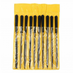 10 tk Guitar Frets Nuts viilikomplekt Poleeritud viil kitarri parandamise t&ouml;&ouml;riistad Professionaalne kitarr Luthier mitmev&auml;rviline