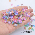 50 tk 10*8 mm minimanik&uuml;&uuml;ri liblikasvaik Scrapbooking dekoratiivk&auml;sit&ouml;&ouml; Kodukaunistused Varustage kaunistuste tarvikud mitmev&auml;rviline