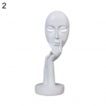 Abstraktne inimn&auml;gu Mood Modell Kodu Pidu Kodu Elutuba Vitriin Dekoratsioon Lauaarvuti Kingitus Kunst K&auml;sit&ouml;&ouml; S valge