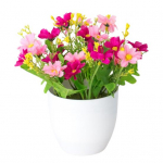 Simulatsioon Bonsai Aster Office Desktop Decor Plastic V&auml;rviline V&auml;rske Imitatsioon Potililled pidudele