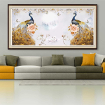 5D DIY Teemanttikandid Paabulind liblikas Luik Teemantmaal Pojeng Lill Rhinestone T&auml;is&uuml;mmargune puurikunst Kodukaunistus Full Round 20x50CM