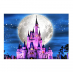 5D teemantmaaling maastik loomapilt &uuml;mmargune ehted tikkimiskomplekt lossi t&auml;ielik mosaiikdisain k&auml;sit&ouml;&ouml; kodukaunistuse kingitus 40X30cm