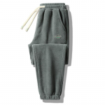 Polari fliisist dressip&uuml;ksid pluss samet paksud vabaaja p&uuml;ksid vabad sportlikud meeste p&uuml;ksid, suur suurus 8XL hall