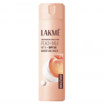 LAKME Peach Milk Moisturizer SPF 24 p&auml;ikesekaitsekreem, lukustab niiskuse 12 tunniks, p&auml;ikesekaitse SPF 24, 120ml
