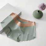 &Otilde;mblusteta alusp&uuml;ksid Ice Silk Naiste Mugavus Aluspesu Naiste Madala v&ouml;&ouml;kohaga p&uuml;ksid Suured Rasedatele Alusp&uuml;ksid Seksikas pesu XXL