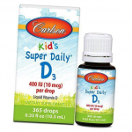 D-vitamiin lastele, Kid's Super Daily D3, Carlson Labs 2,54ml (36353064) 10ml