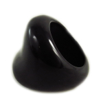 Disainers&otilde;rmus 'Mineralia' Black Jade - 30 mm 60 must