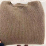 Pullover Kampsun S&uuml;gis- ja Talvine Kaelusega Kampsun Naiste Avar sviiter Slouchy Pehme Vahavillane Kootud Sviiter One Size khaki