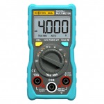 RICHMETERS 404A digitaalne multimeeter, automaatse ulatuse m&auml;&auml;ramise ampermeeter True-RMS Smart NCV kaasaskantav 4000 loendab LCD