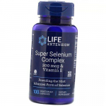 Superseleenikompleks E-vitamiiniga, Super Selenium Complex 200, Life Extension 100 k&ouml;&ouml;gikapslit (36346019) 100vcaps