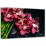 L&otilde;uenditr&uuml;kk Pink Orchid Bamboo Zen 60x40 roosa